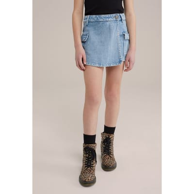 We Fashion Skort Light Blue Maat: 176 | Rokken Outlet | Unisex | Blauw