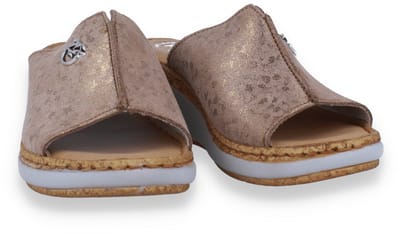 Fly Flot Dames Slipper | Camel | Maat: 38