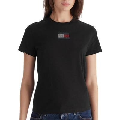 T-Shirts Tommy Jeans Tjw Reg Party Flag T - Fashion Wear - Vrouwen