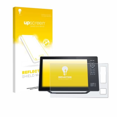 upscreen - Screenprotector voor Humminbird Xplore 12 - Folie Beschermfolie anti glare matte