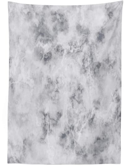 ABAKUHAUS tafellaken 140x240 cm – satijn marmer-graniet, binnen/buiten, lichtgrijs-zand