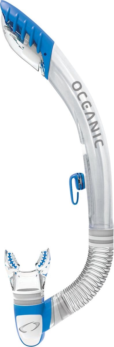 Oceanic Ultra Dry 2 - Snorkel - Volwassenen - Transparant/Blauw