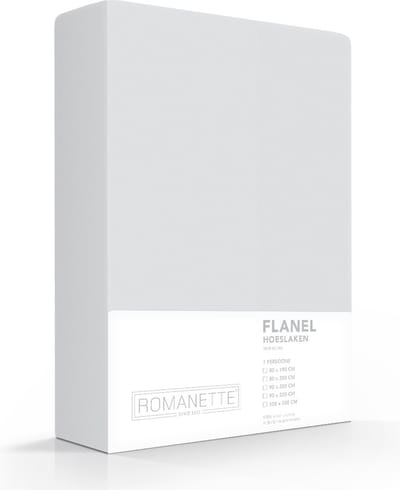Romanette Hoeslaken Zilver