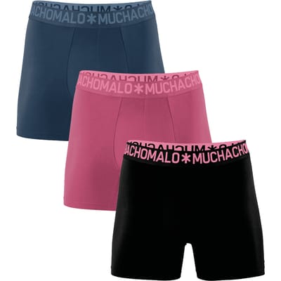 Muchachomalo Heren Boxershorts – 3 Pack Bamboe – Zacht Ondergoed – Maat XL - Mannen Bamboo Onderbroeken