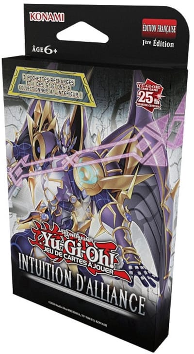 Yu-Gi-Oh! JCC - Pack de 3 Boosters Intuition d'Alliance (Blister cartonné) - FR