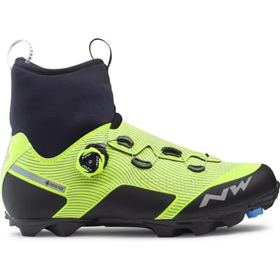Northwave Fietsschoenen - Maat 42 - Mannen - Neongeel/zwart