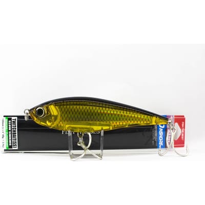 Yo Zuri Duel 3D Inshore Twitchbait 130SS Langzaam Zinkend Kunstaas R1349-HGBL 9489 black