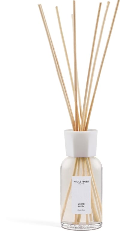 Millefiori Milano - Geurstokjes 250 ml - White Musk - 4 tot 5 maanden
