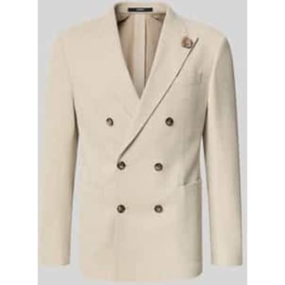 Slim fit colbert van mix van katoen en scheerwol model 'Heazy'