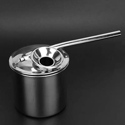 Professionele Verfspuit voor Keramiek, Roestvrijstalen Spuit voor Glazuur en Schilderen van Aardewerk, 200ML Atomizer voor Creatieve Projecten