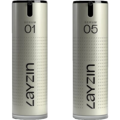LAYZIN Vitality DUO – Serum voor Gevoelige Huid – Intens Hydraterend & Kalmerend – Hyaluronzuur, Niacinamide & Panthenol – Vermindert Roodheid, Irritatie & Droogte – Parfumvrij