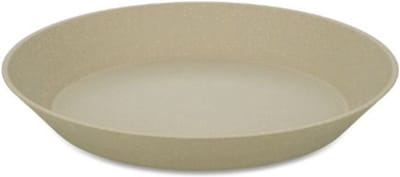 Diep Bord, 24 cm, Set van 4, Organic, Zand Beige - Koziol | Connect Plate