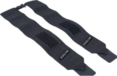 The Devil's Own 4 Stuk Polsband voor Fitness, CrossFit, Krachttraining – Versteviging & Versterking Polsen - Polsbandage Wrist Wraps - Pols support kleur Zwart