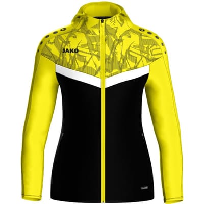 Dames trainingsjack met capuchon en volledige ritssluiting Jako Iconic