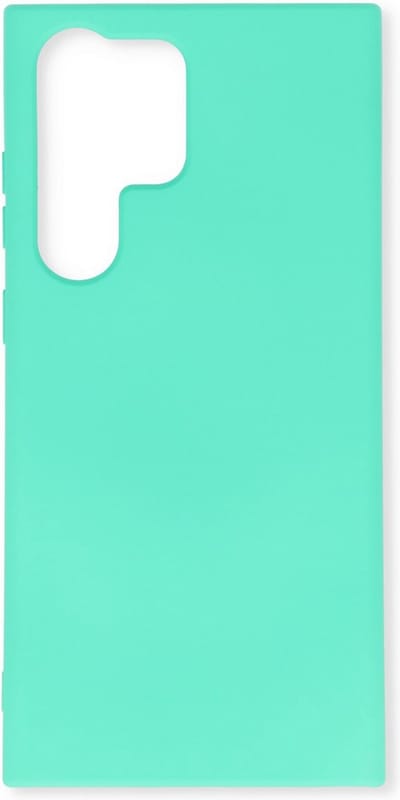 TPU/Siliconen Back Cover Hoesje - Geschikt voor Samsung Galaxy S22 Ultra / S23 Ultra - Turquoise