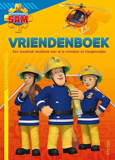 Brandweerman Sam vriendenboek - Deltas - Hardcover