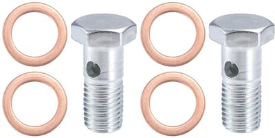 Dailygoods- Schroeven Set 32mm Lengte - Motorfiets Holle Schroeven - 6 Stuks - Zilveren Toon - Precisie Bewerkt - Duurzaam Metaal - Bout