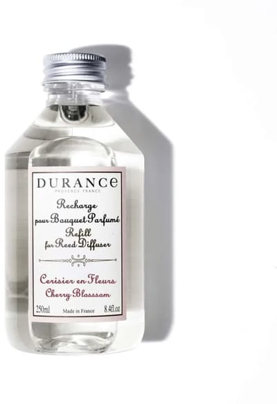 Durance - navulling geurstokjes - Cerisier en Fleurs - Kersen bloesem - 250ml