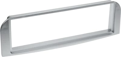 1-DIN Paneel geschikt voor Alfa Romeo 147(Type 937) 2001-2010 - GT(Type 937) 2004-2010 Kleur: Zilver