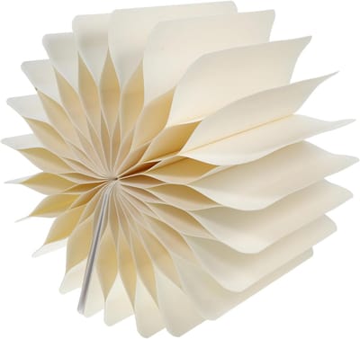 Romeinse Zuil - Decoratieve Pilaar - Feestdecoratie - Opvouwbaar Ontwerp - 30x30x20 cm - Beige