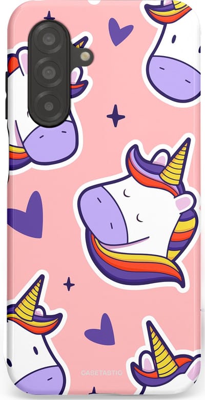 Casetastic Hoesje Geschikt voor Samsung A26 - Stijlvolle Beschermende Duo-layer Case - Unicornhart