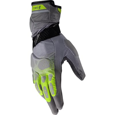 Leatt ADV X-Flow 5.5 Hi-Viz Groen Grijs Handschoenen - Handschoen