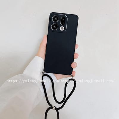 Hoesje voor OPPO Find X9 Pro X 9 Crossbody Nekband Koord Lanyard Zacht Hoesje voor Find X9pro Camera Bescherming Siliconen Cover Shell For Find X9 pro
