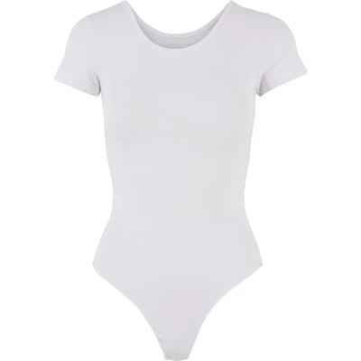 Urban Classics - Organic Stretch Jersey Bodysuit - XL - Wit