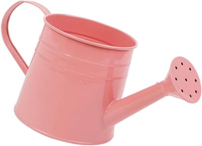 Gieter voor planten - Tuingieter bloembak - Planten water geven - Lange smalle uitloop - 1 liter - Roze