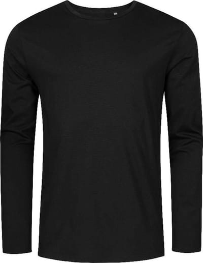 Promodoro Men´s Roundneck T-Shirt Long Sleeve XO1465 - Black - 3XL