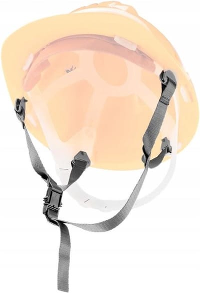 Kinband Helm - Universele band - Veilig Werken - 4-punts bevestiging - Universeel - Zwart