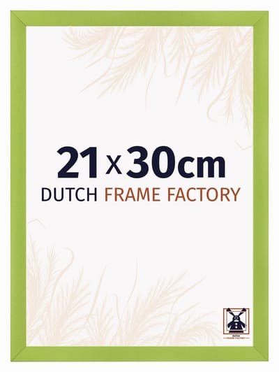 Fotolijst 21x30 cm - MDF - Groen - Praag