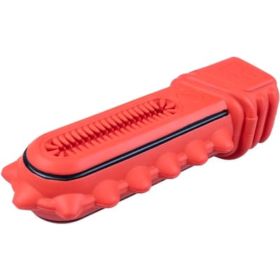 duvoplus playtime kauwspeeltje Griplay kettingzaag voor honden 20x7x5.5cm rood