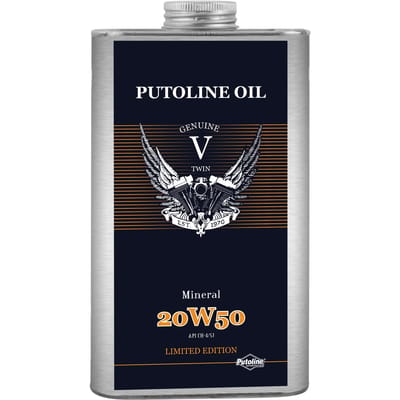 Putoline Genuine V-Twin Mineral 20W50 olie 4T 1 liter blik