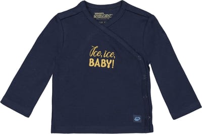 4PRESIDENT Newborn T-shirt - Navy Blazer - Maat 62 - Baby T-shirts - Newborn kleding