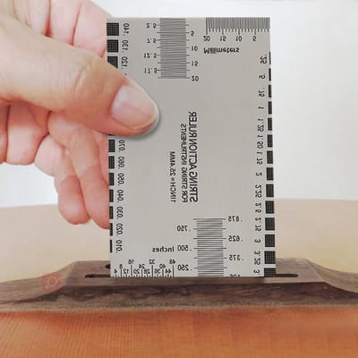 Gitaargereedschap Set - Fretbeschermers - Instrument Afstellen - Roestvrij Staal - Set van 2 Maten - Zilver