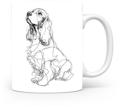 Beker Engelse Cocker Spaniel