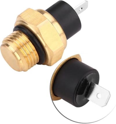 Byshayne - Ventilatorschakelaar - Motorfiets - Universeel - Zwart - VFR700F VFR750F VFR800 VTR1000F VT600 VT750 VT1100 - H_o_nda - Geschikt voor div...
