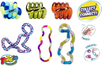 Tangle Voordeelpakket - Fidget Toy voor school en volwassenen - Vanaf 3 jaar