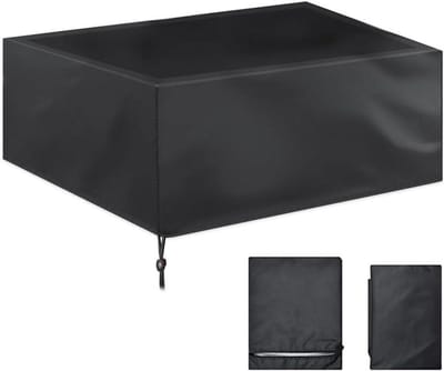 Biljarttafelhoes - Pooltafel Cover - Tafel Beschermen - Waterdicht Stof - 7/8/9 Voet - Zwart