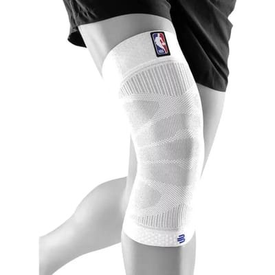 Bauerfeind NBA Sports Compression Support Kniebrace Wit