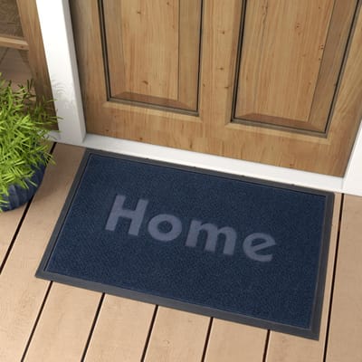 Vloermat Modern Eenvoudig Rubberen Vloermat Stof Tapijt Entree Deur Deurmat 45*75cm