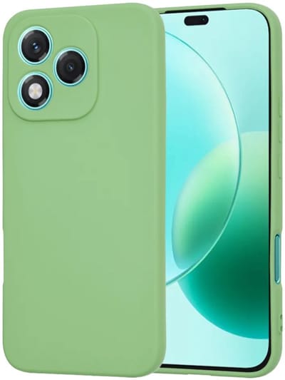 Hoesje geschikt voor HONOR 400 Lite - Techsuit Soft Flex Silicone Back Cover - Mint Green