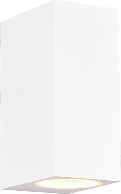 TRIO ROYA - Wandlamp - Wit mat - excl. 2x GU10 4,9 W - Verlichting omhoog en omlaag - Buitenverlichting - IP44