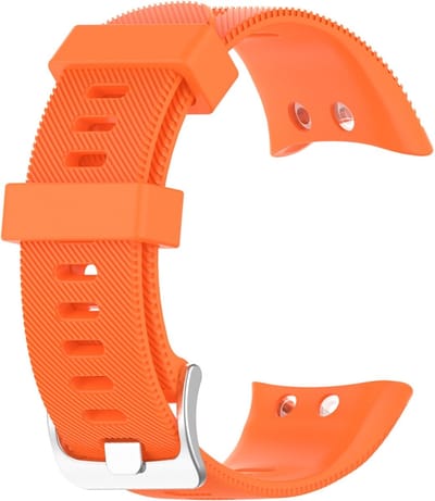 By Qubix - Siliconen bandje - Oranje - Geschikt voor Garmin Forerunner 45 / 45S