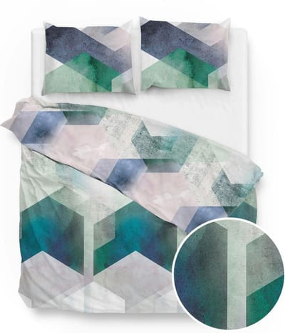 Zo!Home Jort Dekbedovertrek - Tweepersoons - 200x200/220 cm - Multi