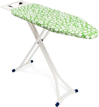 Opvouwbare strijkplank - Strijkstation tafel - Kreukels verwijderen - In hoogte verstelbaar - 74-85 cm hoogte - Grijs