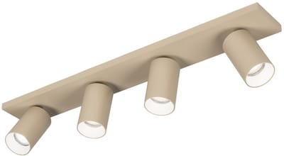 Lumidora Opbouwspot 75569 - DANI - 4 Lichts - GU10 - Beige - Metaal - Badkamerlamp - IP21