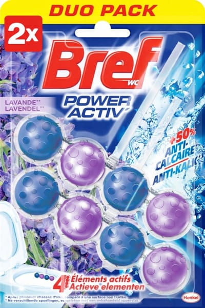 2 x Bref Toiletblok Lavender - 2 stuks