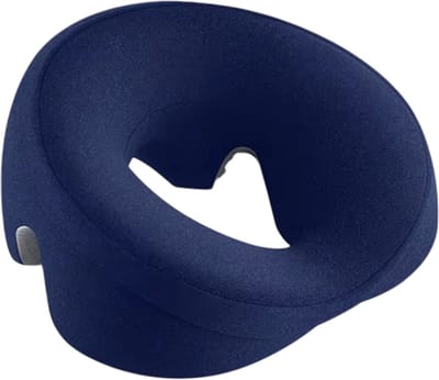 Ergonomisch Ligkussen Memory Foam – Ademend Massage Kussen & Gezichtssteun Kussen voor Schoonheidssalon - Blauw